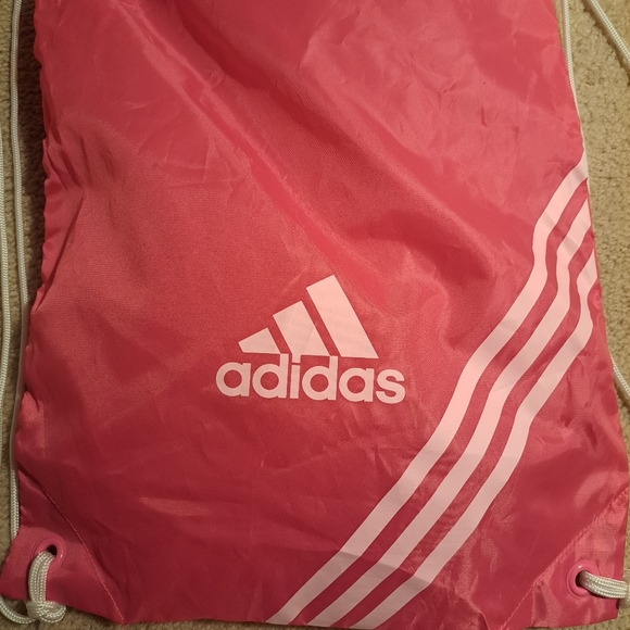 adidas Handbags - NWOT Adidas gym bag. Hot Pink. Drawstring No Rips or Tears. Excellent condition